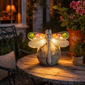 GlowWing – Solar Dragonfly Garden Light