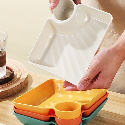 DipMate – Smart Sauce Separated Plate
