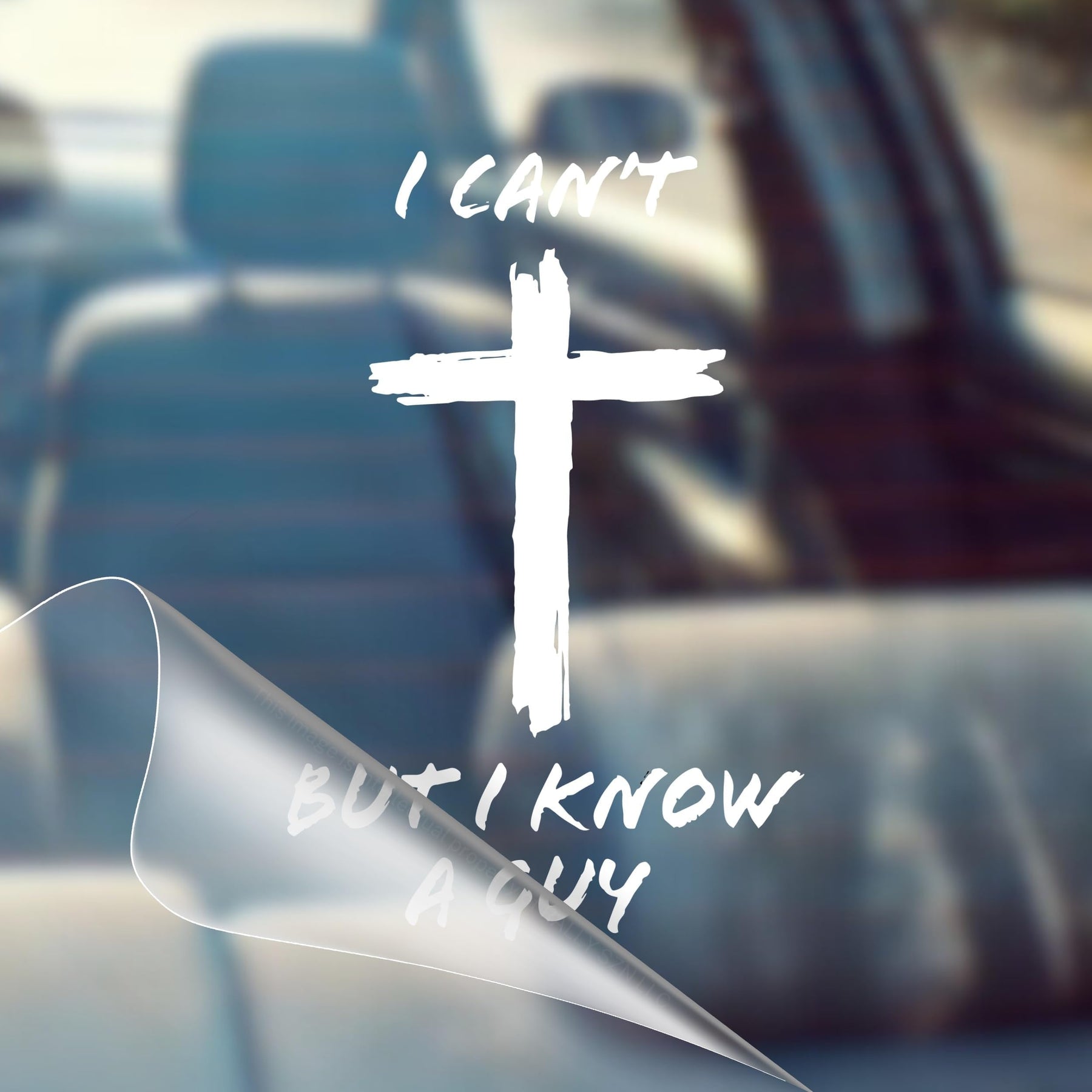 FaithDrive – Jesus Cross Car Hanging Decor