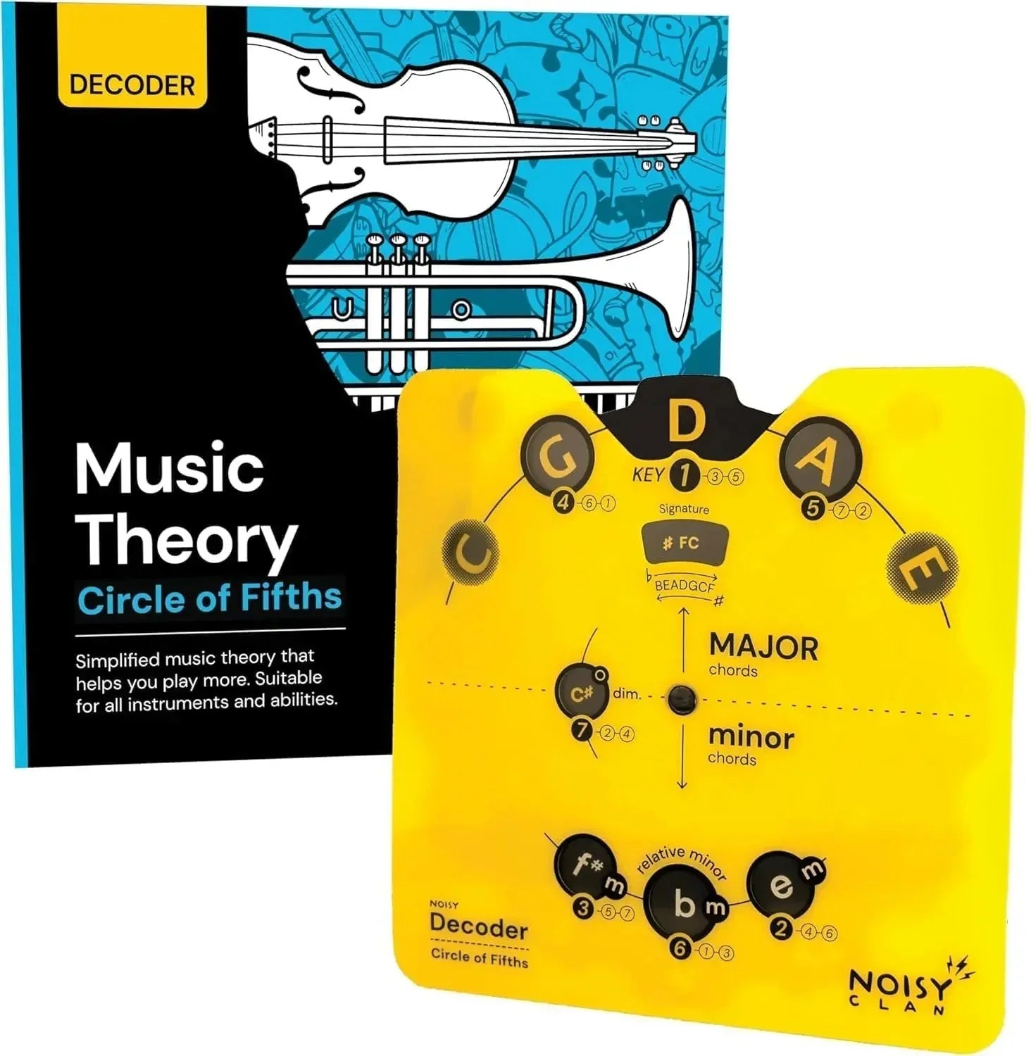 ChordMaster – Circle of Fifths Music Theory Decoder Set