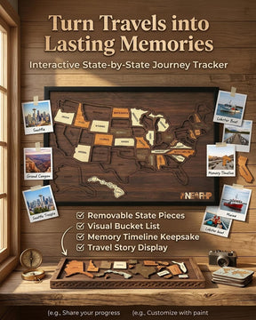 StateStory – Interactive USA Puzzle Map