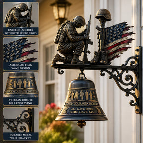 ValorBell – Fallen Soldier Tribute Wall Bell