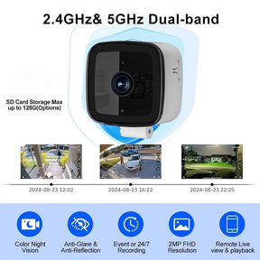 GuardPro – High-Definition 2K Window Camera