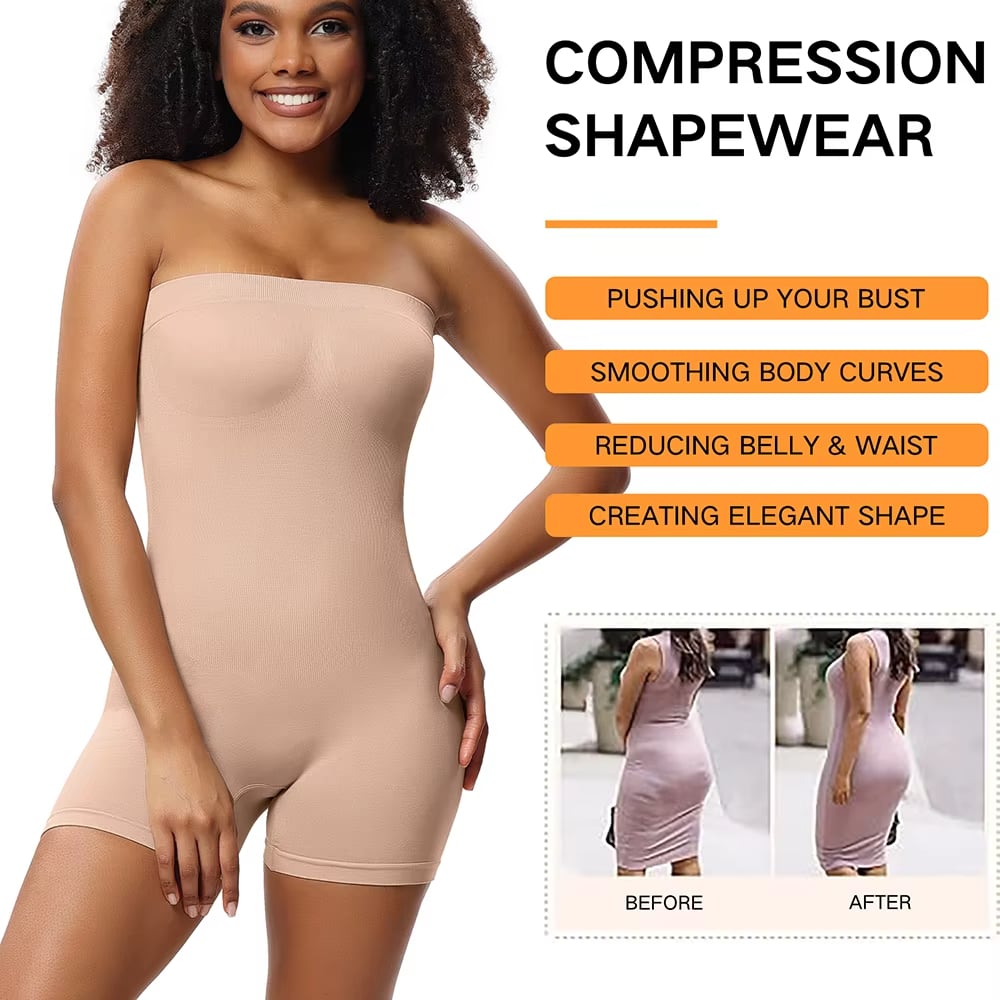 FlawlessForm - Strapless Sculpt Bodysuit