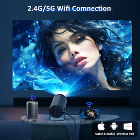 SkyBeam - Wireless Smart Game Projector – Big Screen Fun Anywhere