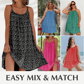 BloomMuse – Floral Camisole Summer Dress