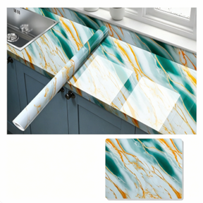 GoldenVein – Luxury Marble Decorative Wallpaper Roll