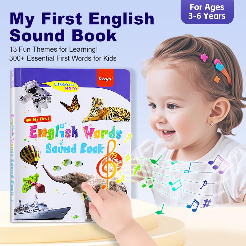 SoundSprout – Early English Audio Learning Toy Book