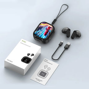 TranslaBeat – HD Screen AI Headphones Global Communication