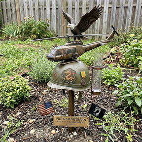 FreedomLegacy – Tribute Rain Gauge Garden Stake
