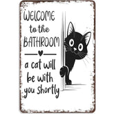 NoirWhiskers - Vintage Cat Wall Art
