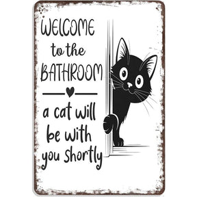 NoirWhiskers - Vintage Cat Wall Art