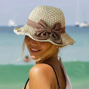 LunaShade – Breathable Summer Straw Hat