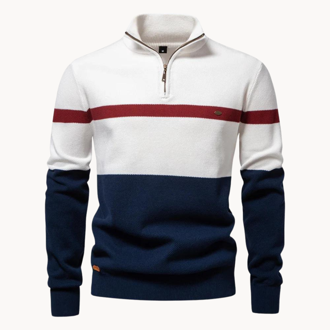 Connor Quarter Zip Sweater | Lupi