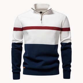 Connor Quarter Zip Sweater | Lupi