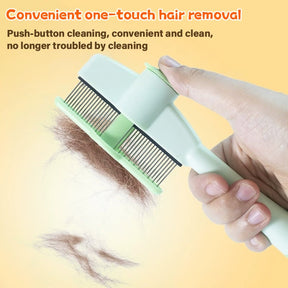 FurEase – Self-Cleaning Pet Grooming Brush