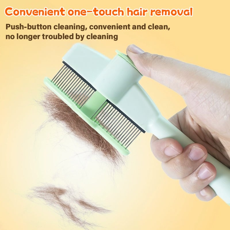 FurEase – Self-Cleaning Pet Grooming Brush