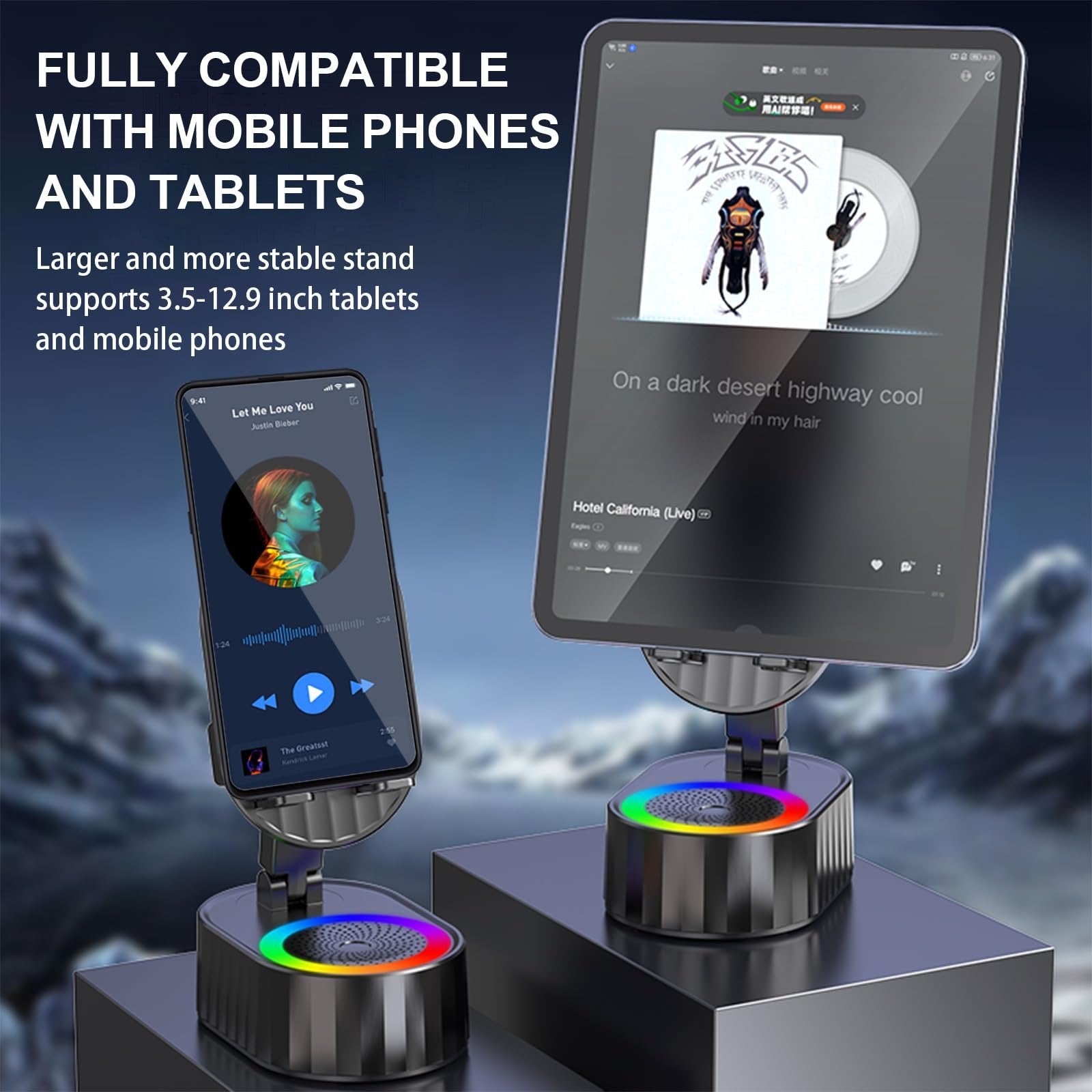VibeDock – Cell Phone Stand with Sound Amplifier