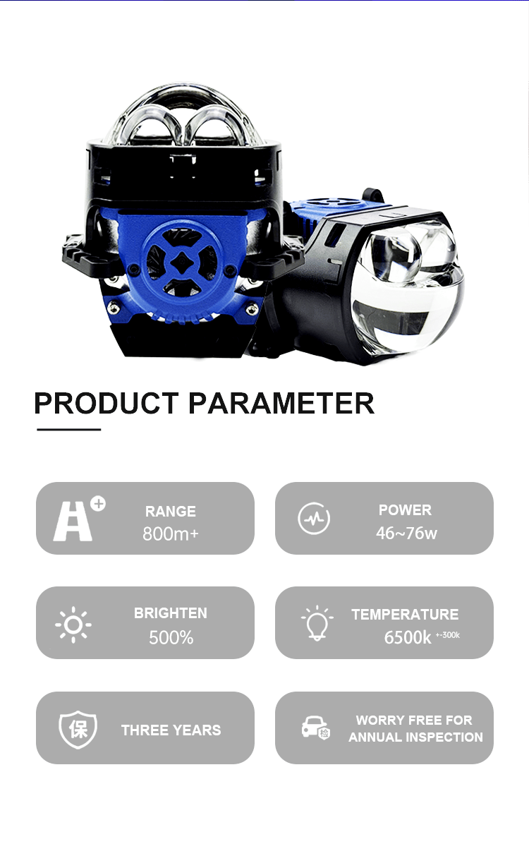 NightGlare Pro – Precision LED Projector Headlight