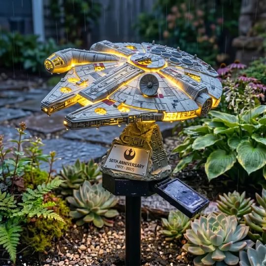 TitanFlame – LED Solar Monster Garden Light