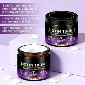 SkinRevive –  Biotin 10-in-1 Skin Restoration Cream