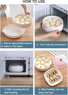 SteamMax – Microwave Oven Steamer