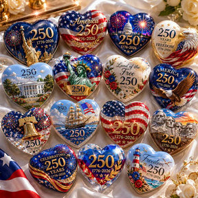 HeritageStars - 15-Piece Patriotic Collectibles