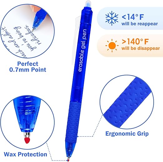 WriteCore – Smooth Erasable Ink Pen Collection