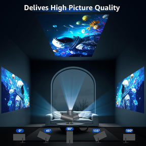 SkyBeam - Wireless Smart Game Projector – Big Screen Fun Anywhere