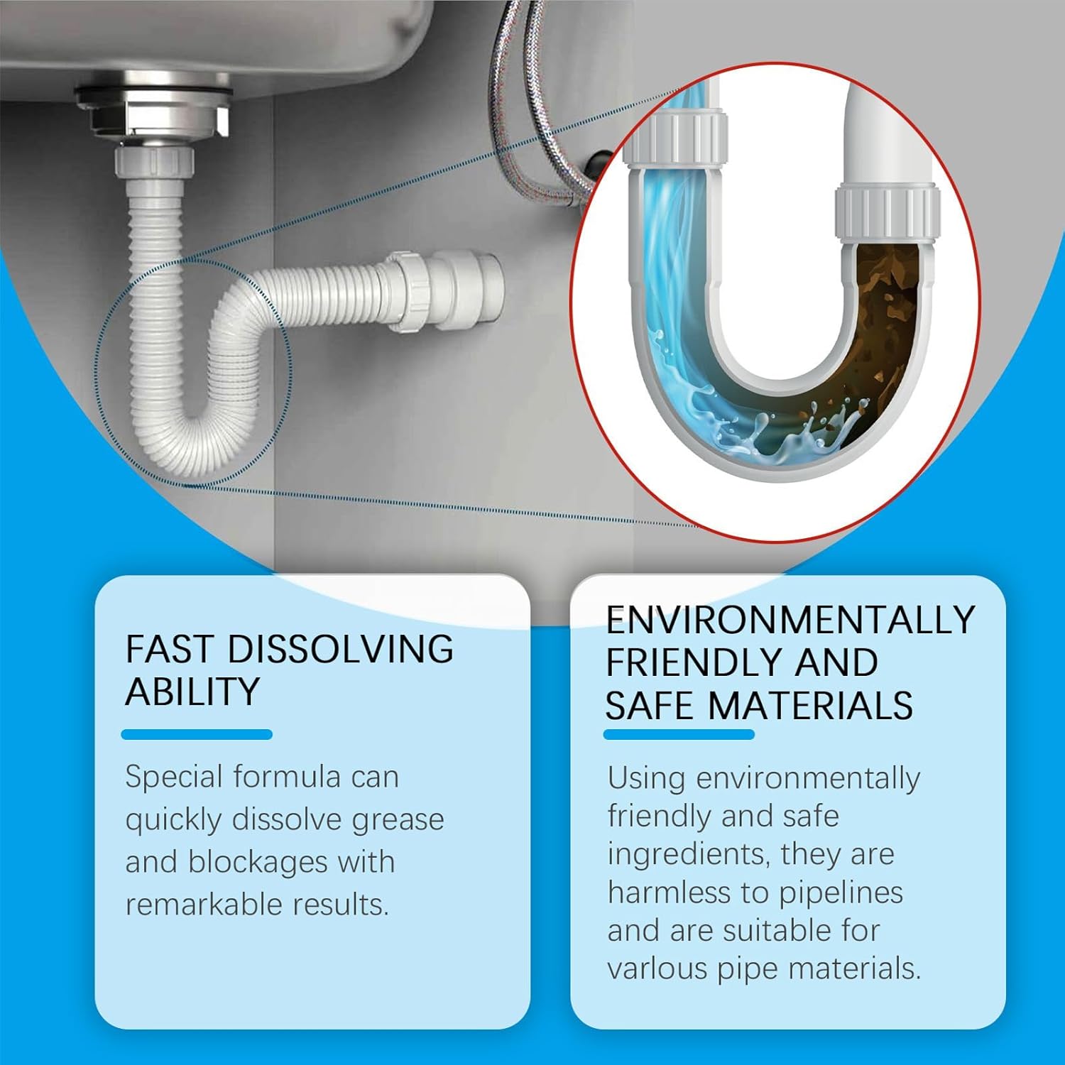 DrainFish – Quick-Dissolving Clog Remover