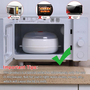 SteamMax – Microwave Oven Steamer