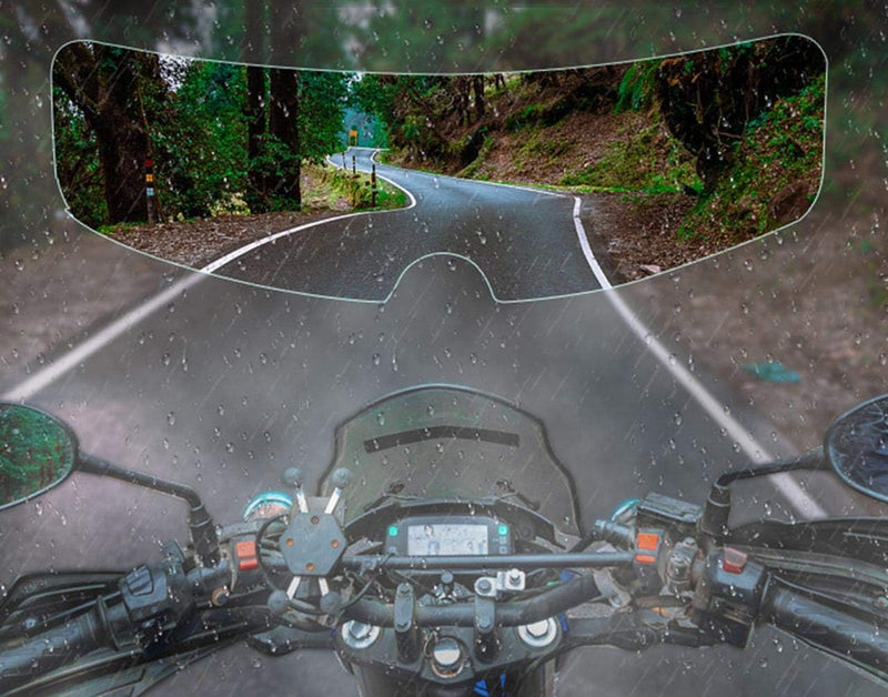 ClearRide – Anti-Rain and Fog Helmet Film