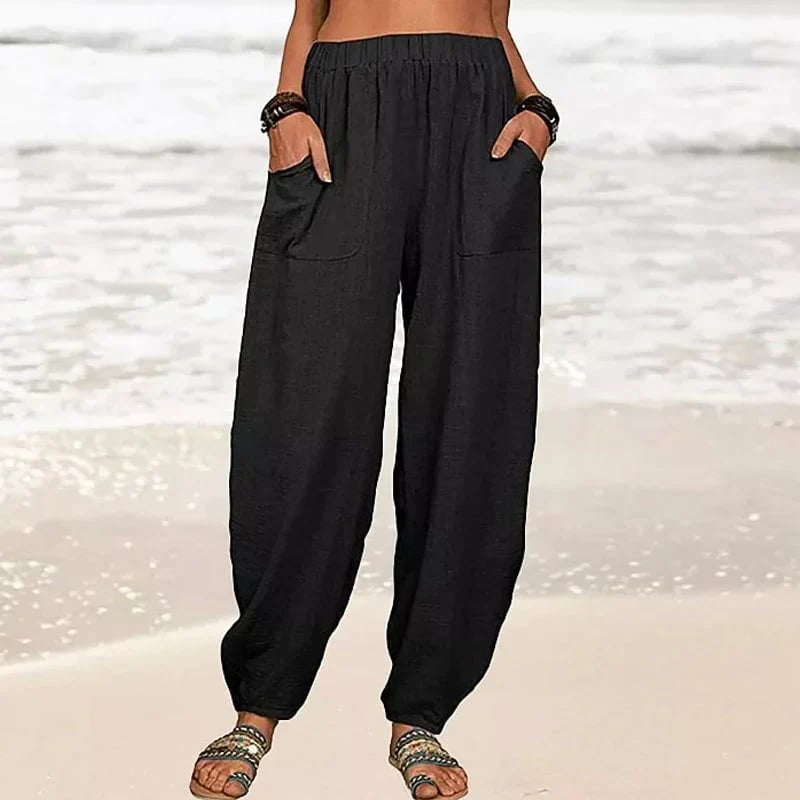 CalmEase – Elastic Waist Comfort Pants