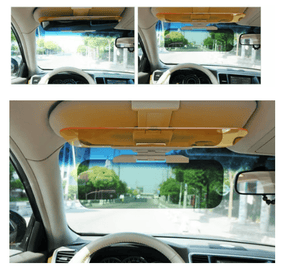 VisionClear – Anti-Glare Polarized Sun Visor for Cars