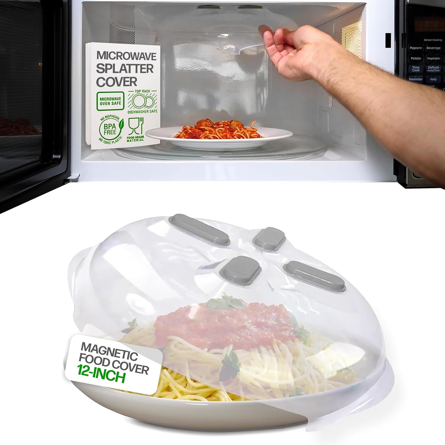 SpotlessLift - Microwave Splatter Protector