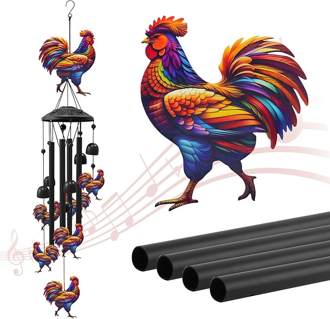HummingAura – Vintage Colorful Wind Chime