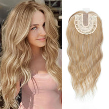 VolumeGrace – Seamless Wavy Hair Topper Extension