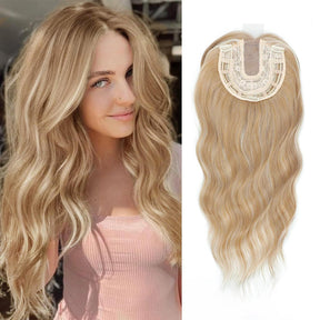 VolumeGrace – Seamless Wavy Hair Topper Extension