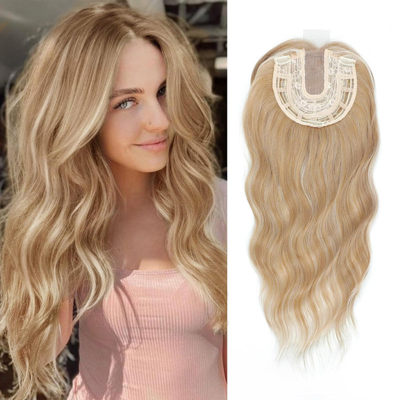 VolumeGrace – Seamless Wavy Hair Topper Extension