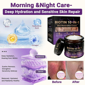SkinRevive –  Biotin 10-in-1 Skin Restoration Cream