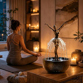 TranquilTwirl - LED Ballet Fountain