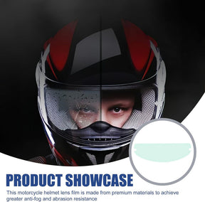 ClearRide – Anti-Rain and Fog Helmet Film
