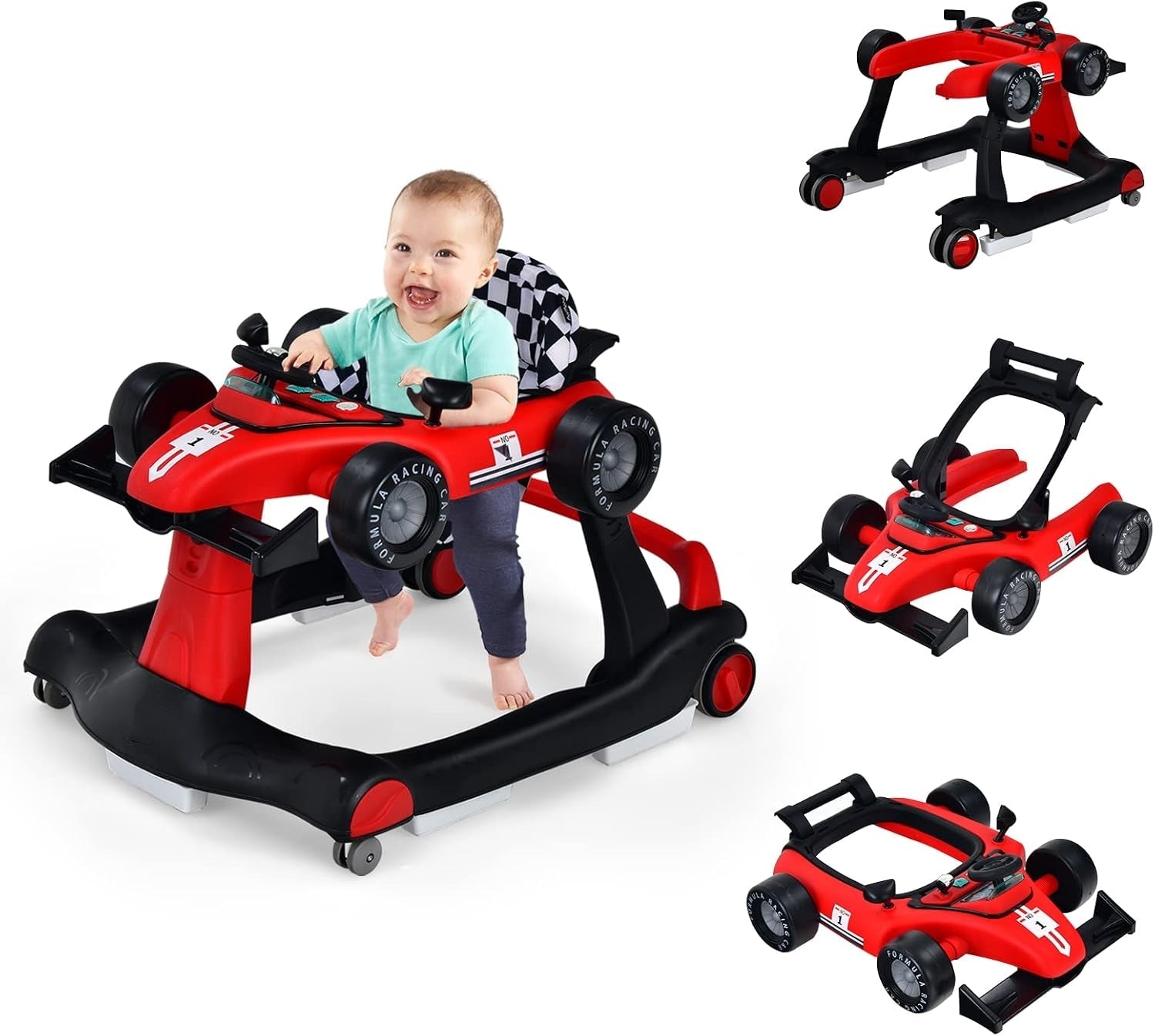 TinyStride | 4-in-1 Foldable Baby Walker