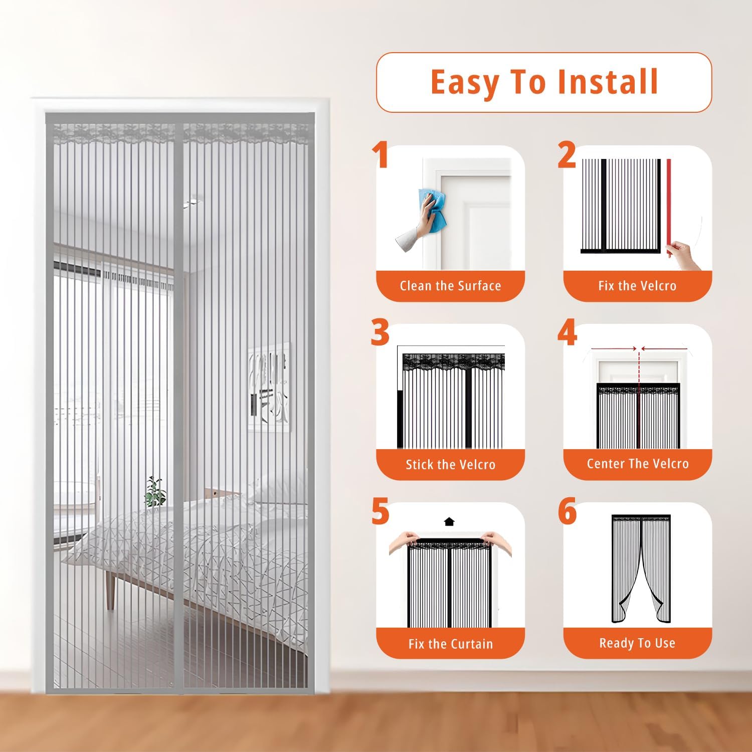 MagnetShield - Reinforced Magnetic Mosquito Net Curtain