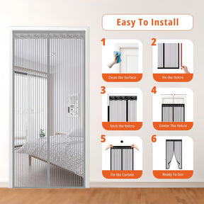 MagnetShield - Reinforced Magnetic Mosquito Net Curtain
