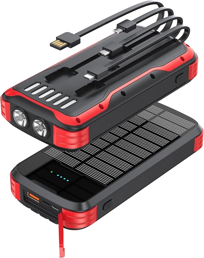 SolarVault - 40000mAh Emergency Power Bank