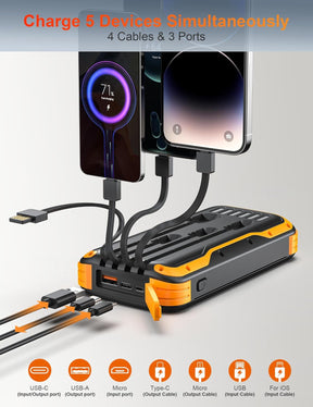 SolarVault - 40000mAh Emergency Power Bank