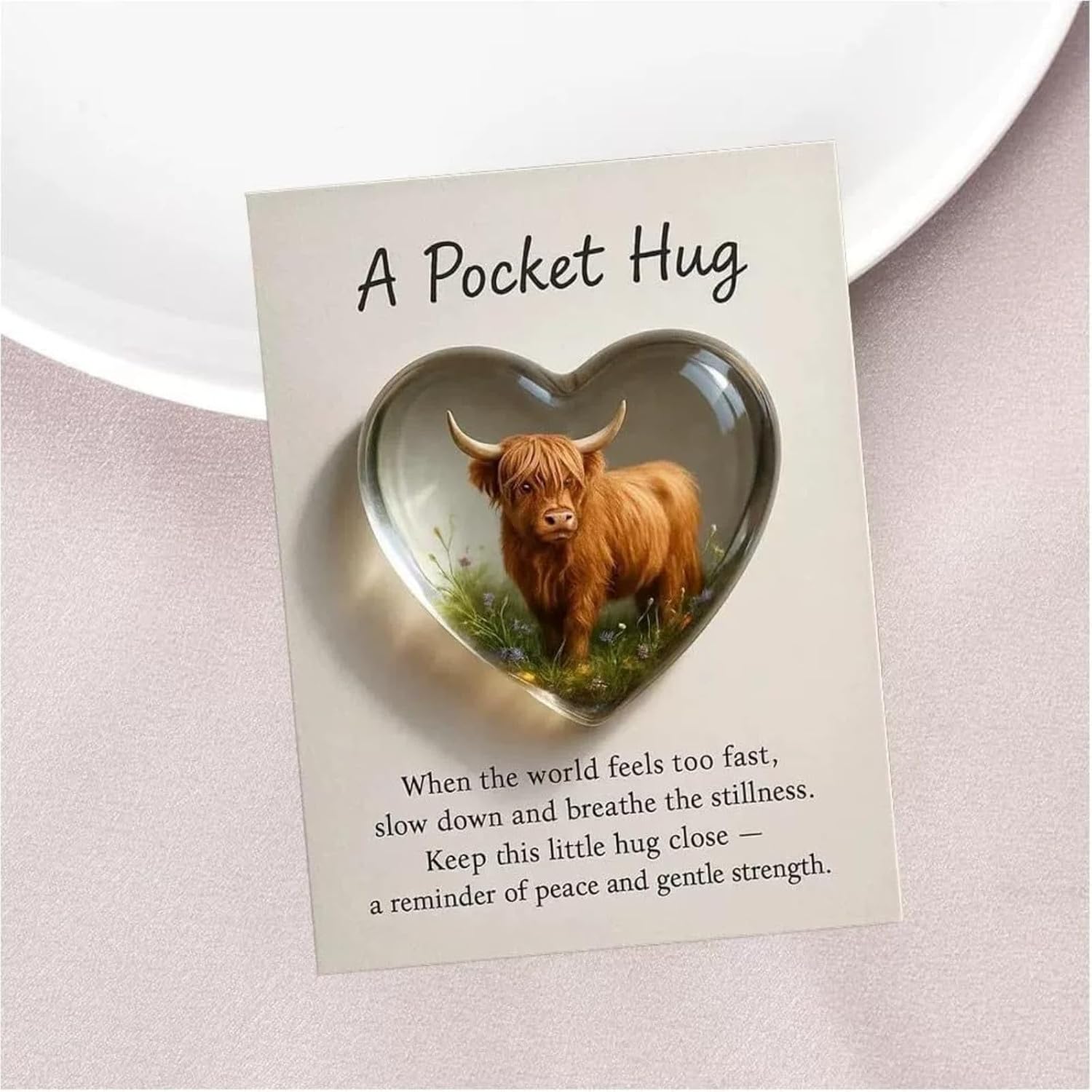 HugMoo – Highland Cow Pocket Hug