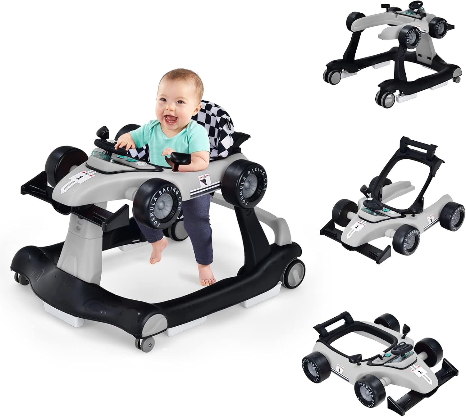 TinyStride | 4-in-1 Foldable Baby Walker