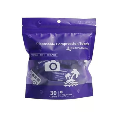 AirTowel – Disposable Compressed Travel Towel Set